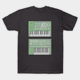 Green Classic Synthesizer T-Shirt